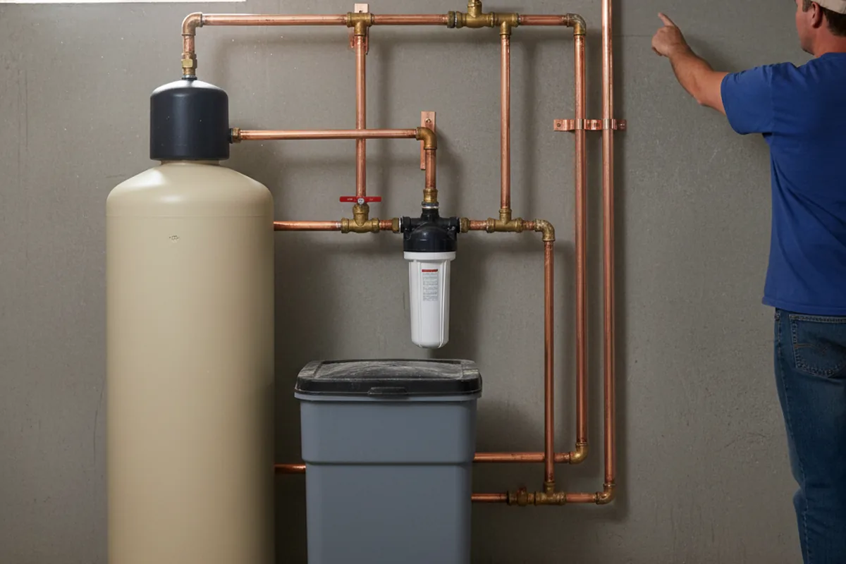 Whole-house water treatment system installed in Laingsburg